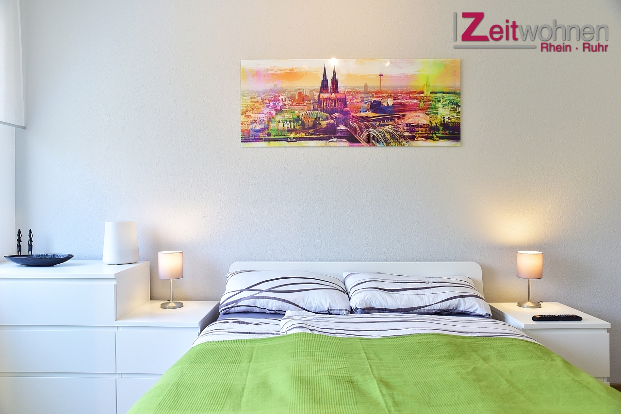 Modern möblierte Wohnung mit Balkon in Köln-Dünnwald - Video online - Photo 2